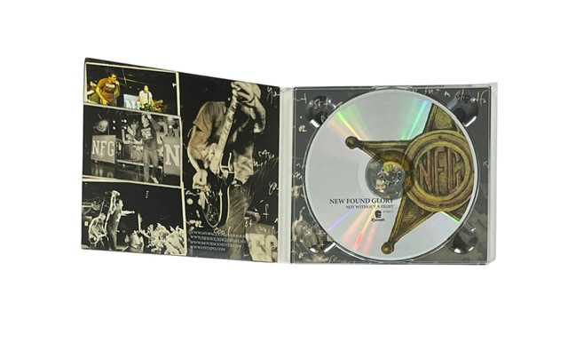 New Found Glory Autographed CD Not Without A Fight JSA - Image 2
