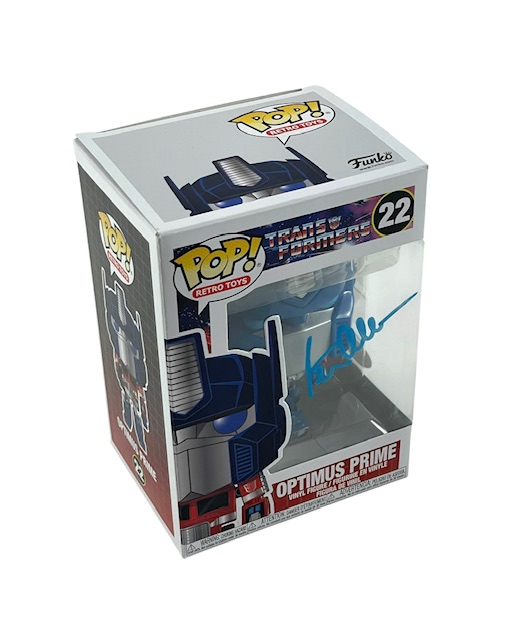 Peter Cullen Autographed Optimus Prime Funko Pop Transformers - Image 2