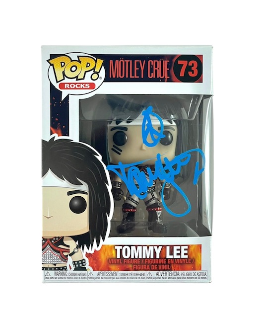 Tommy Lee Signed Autographed Funko Pop Figure Motley Crue Beckett - Image 2