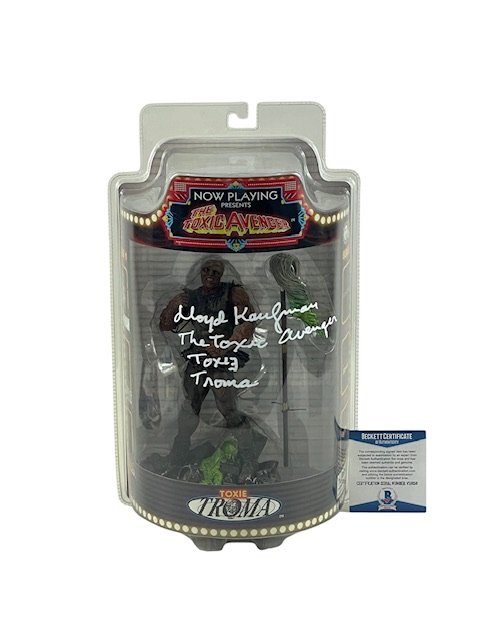 The Toxic Avenger Lloyd Kaufman Signed SOTA Toys Action Figure