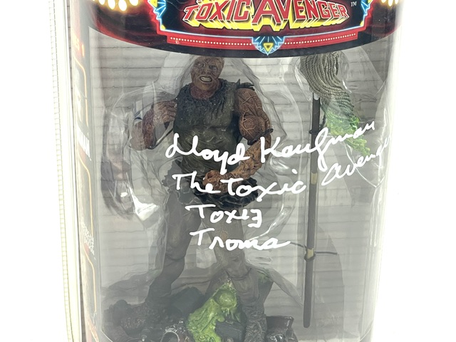 The Toxic Avenger Lloyd Kaufman Signed SOTA Toys Action Figure - Image 2