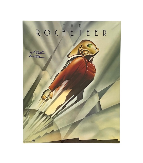 The Rocketeer Autographed Original Licensed 16x20 Poster Mike DeLuna