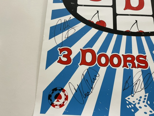 3 Doors Down Band Signed Poster 2017 Rockin’ The Country Tour Brad Arnold ACOA - Image 2
