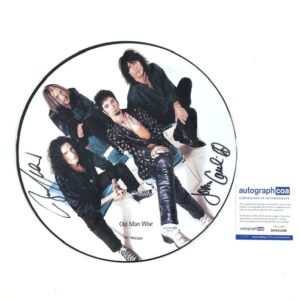 Union Band Signed Vinyl Picture Disc John Corabi Bruce Kulick COA