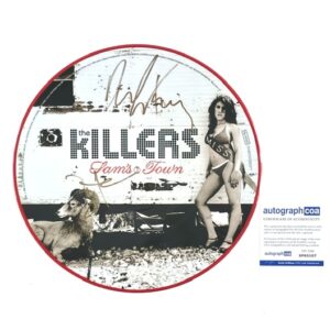 The Killers Signed Sam’s Town Limited 12” Vinyl Picture Disc Brandon Flowers