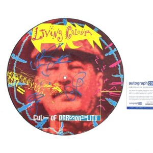 Living Colour Signed Cult of Personality Limited Edition 12” Vinyl Picture Disc COA