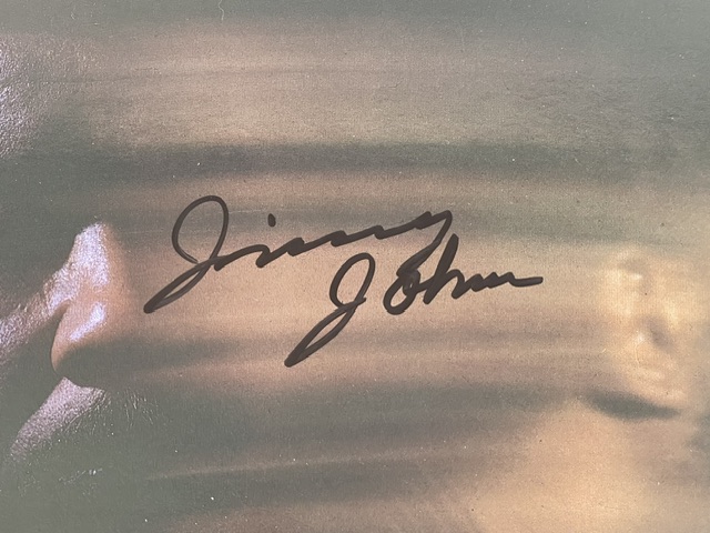 Jimmy Johnson Band Autographed North South Vinyl Album Record Blues - Image 3