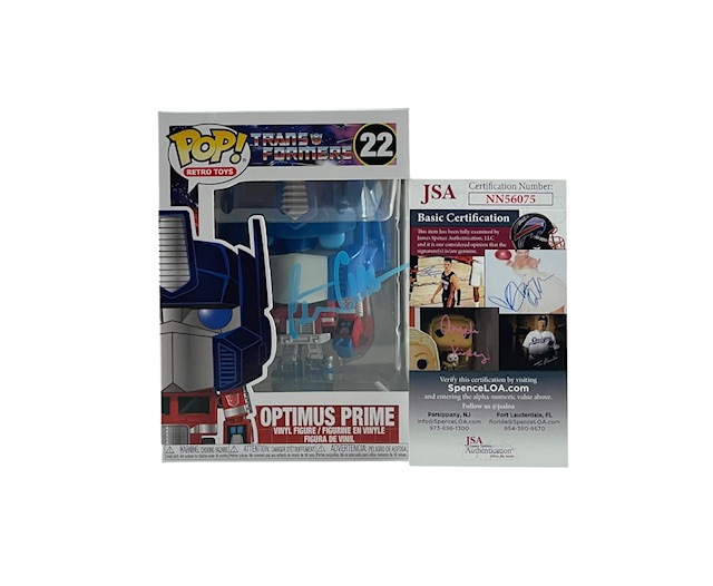 Peter Cullen Autographed Optimus Prime Funko Pop Transformers
