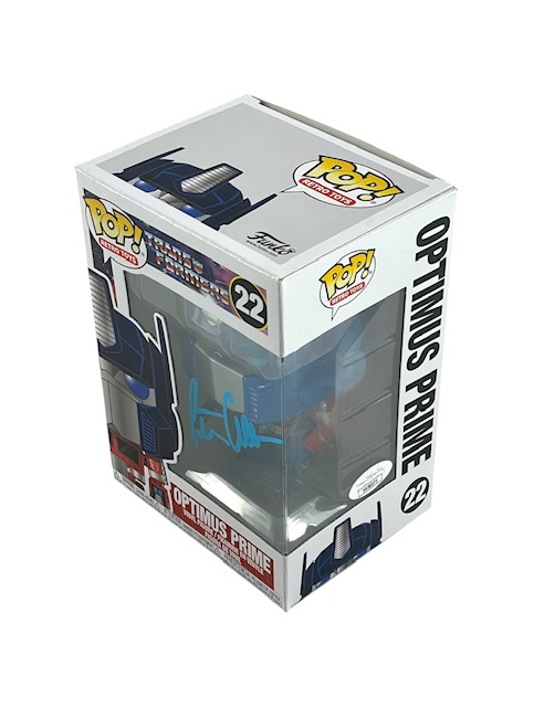Peter Cullen Autographed Optimus Prime Funko Pop Transformers - Image 2