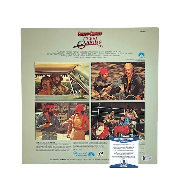 Cheech & Chong Signed Up In Smoke Movie Laserdisc Tommy & Marin 1 - Image 2