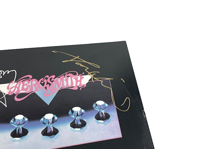 Aerosmith Autographed Rocks Vinyl Album Signed All Five Members - Image 5