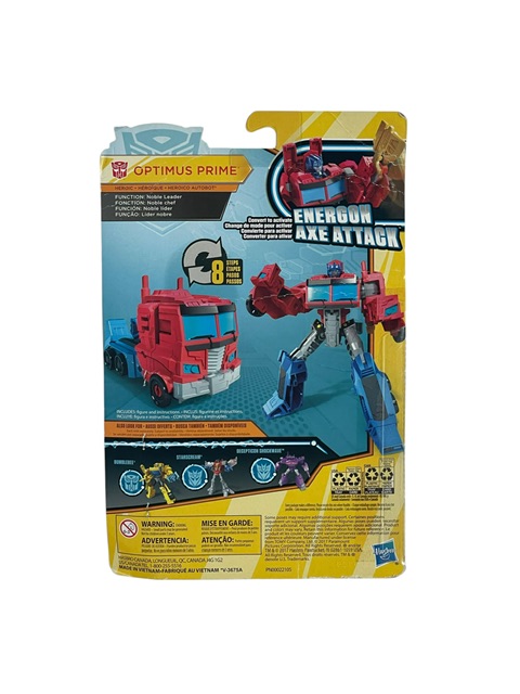 Peter Cullen Signed Transformers Optimus Prime Hasbro Action Figure - Image 3