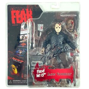 Friday the 13th Jason Voorhees Victor Miller Signed Mezco Action Figure