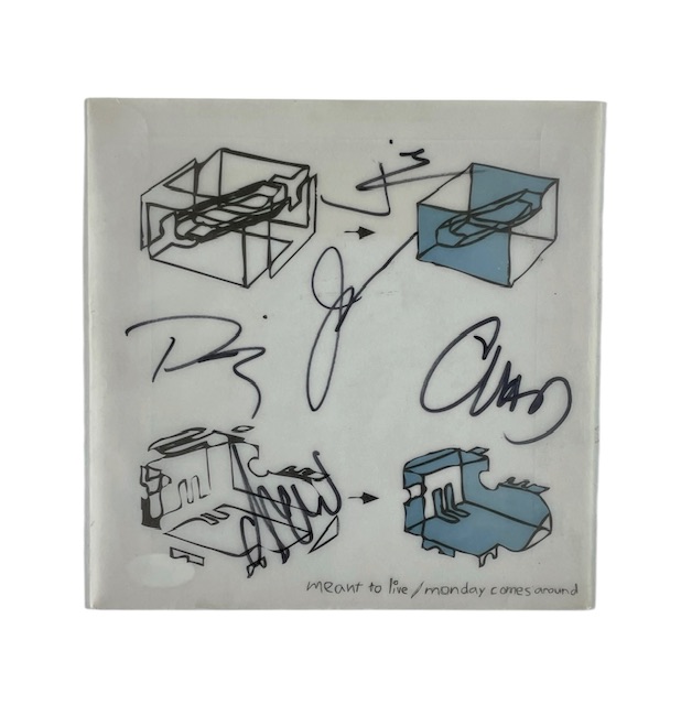 Switchfoot Meant To Live Limited Edition 7” Blue Vinyl Record Band Signed ACOA - Image 2