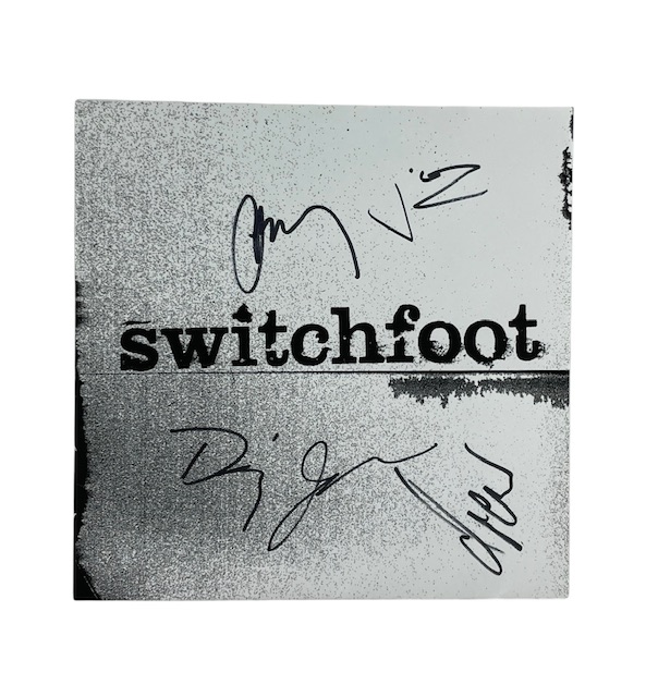 Switchfoot Meant To Live Limited Edition 7” Blue Vinyl Record Band Signed ACOA - Image 4
