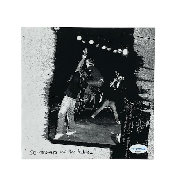 Switchfoot Meant To Live Limited Edition 7” Blue Vinyl Record Band Signed ACOA - Image 5