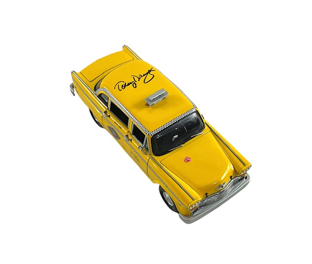 Tony Danza Autographed 1981 New York Checker Taxi Cab Car 1:18 Scale Sunstar COA