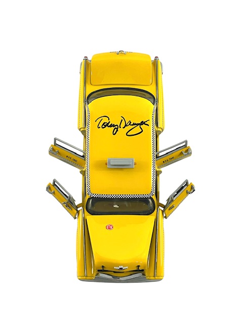 Tony Danza Autographed 1981 New York Checker Taxi Cab Car 1:18 Scale Sunstar COA - Image 7
